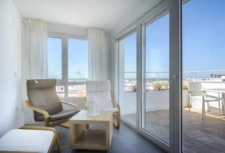 Apartamento Con Terraza Vistas Al Mar. Conil De La Frontera Zewnętrze zdjęcie